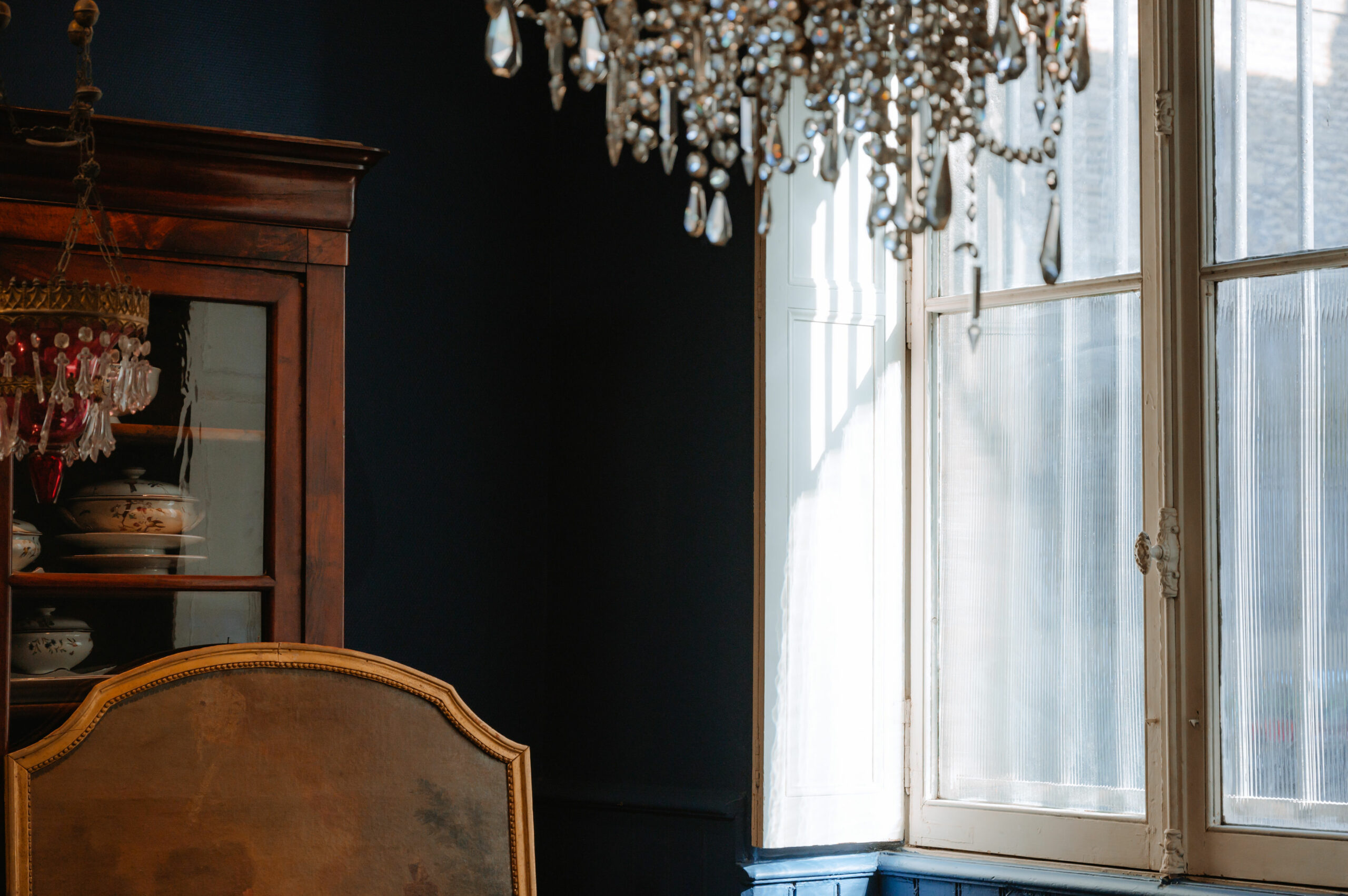 Intérieur de l'hôtel de vente aux enchères