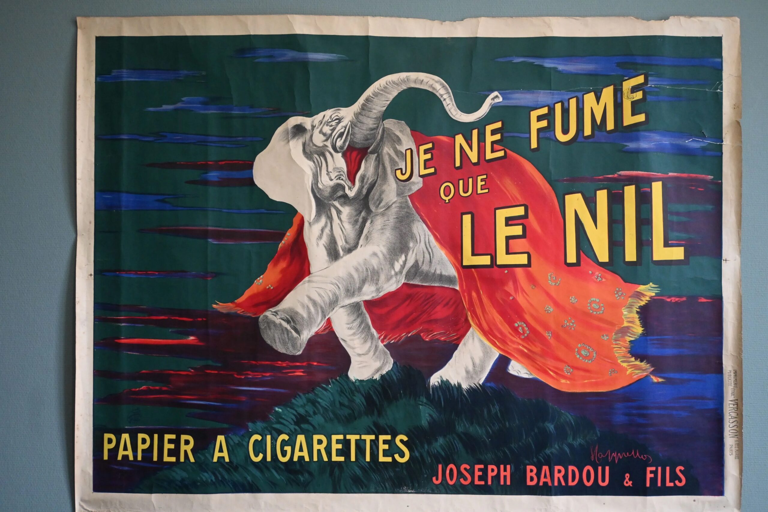 photo de 07/04/22 - Affiche "Jen fume que le Nil"